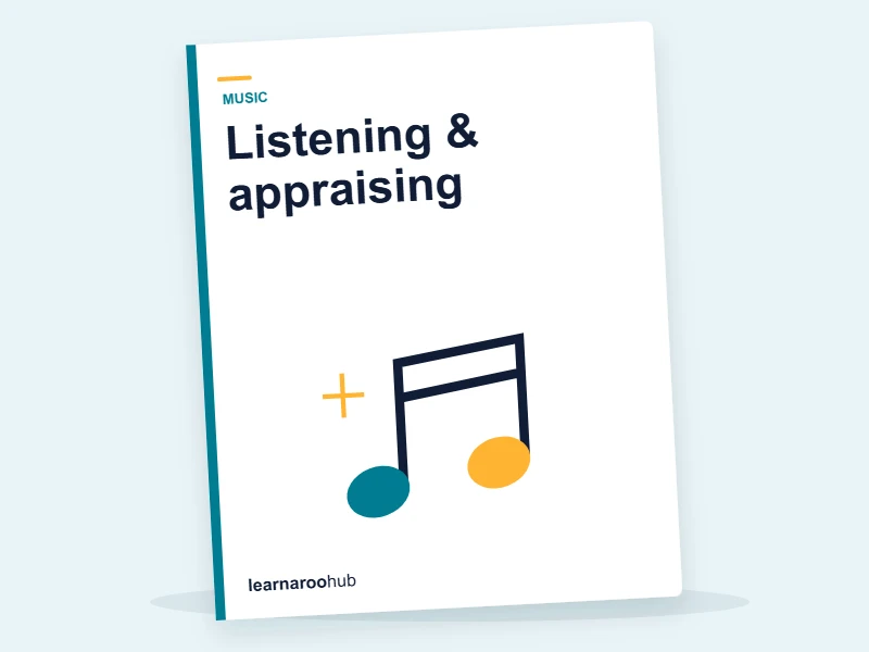 KS2 Music — Module 5: Listening & appraising — e-learning module cover