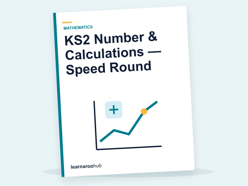 KS2 Number & Calculations — Speed Round — quiz cover