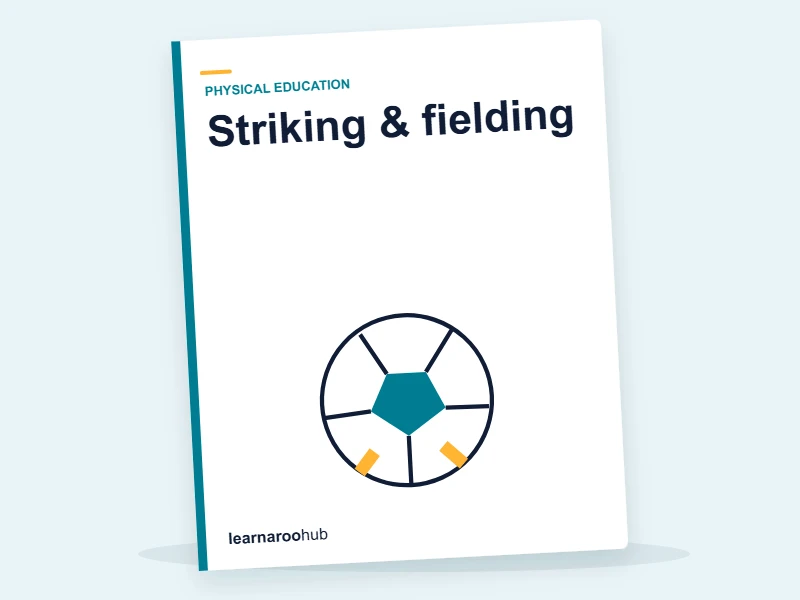 KS2 Physical Education — Module 3: Striking & fielding — e-learning module cover