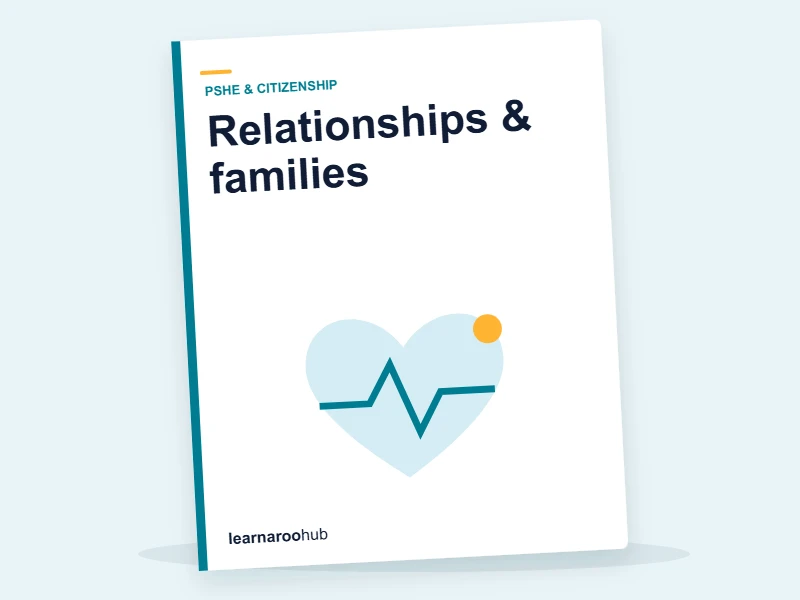 KS2 PSHE — Module 1: Relationships & families — e-learning module cover
