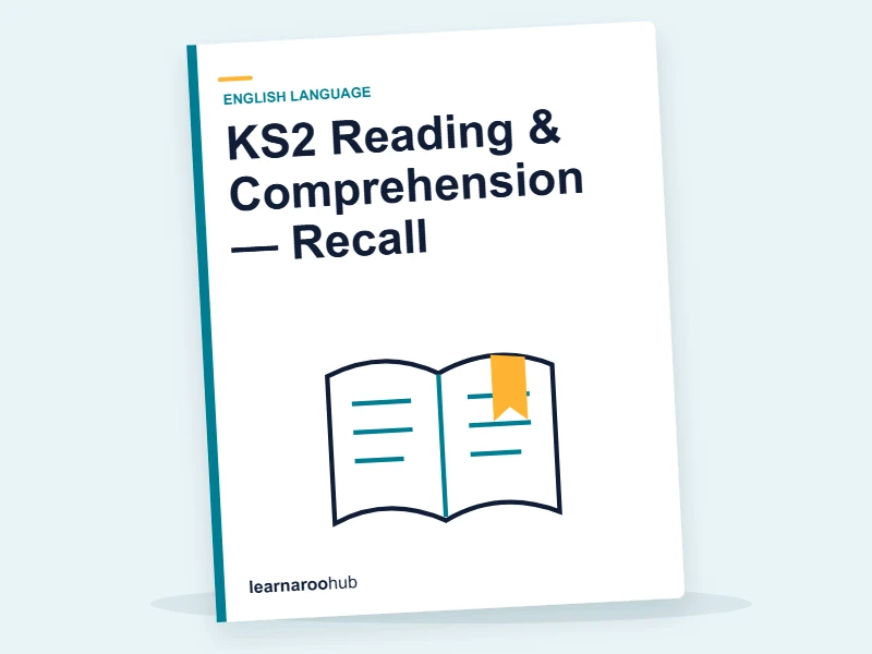 KS2 Reading & Comprehension — Recall — quiz cover