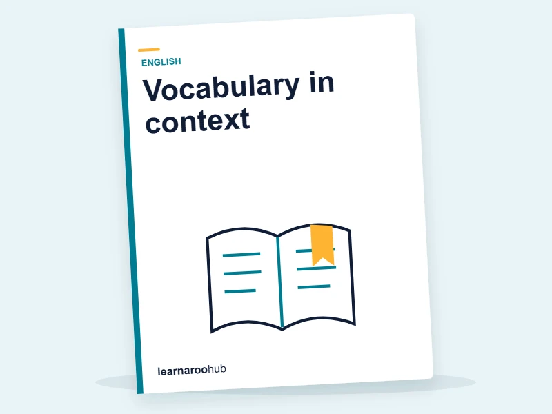 KS2 Reading — Module 3: Vocabulary in context — e-learning module cover
