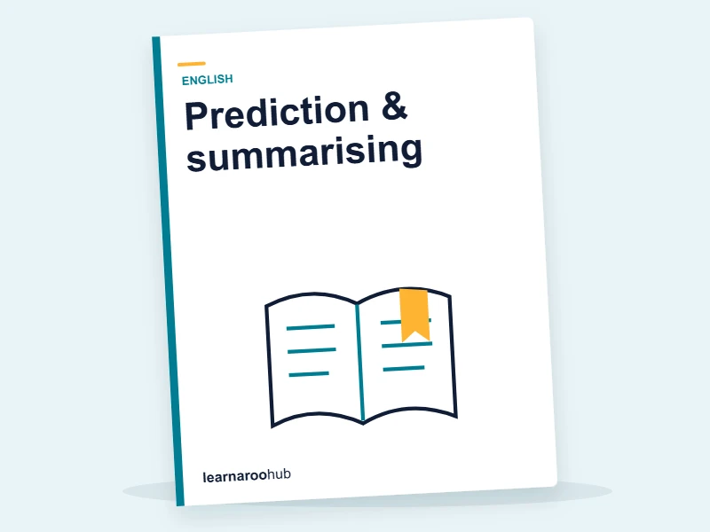 KS2 Reading — Module 4: Prediction & summarising — e-learning module cover