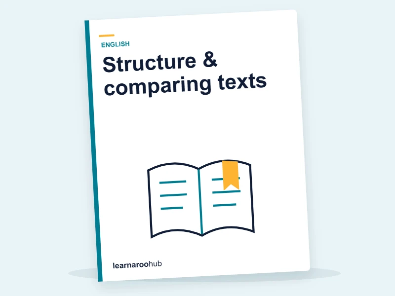 KS2 Reading — Module 6: Structure & comparing texts — e-learning module cover
