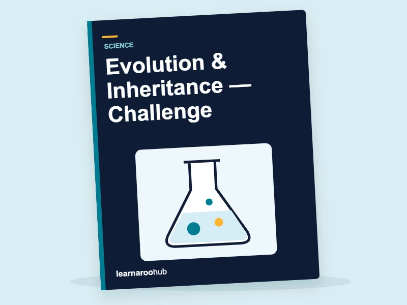 KS2 Science: Evolution & Inheritance — Challenge — activity book cover