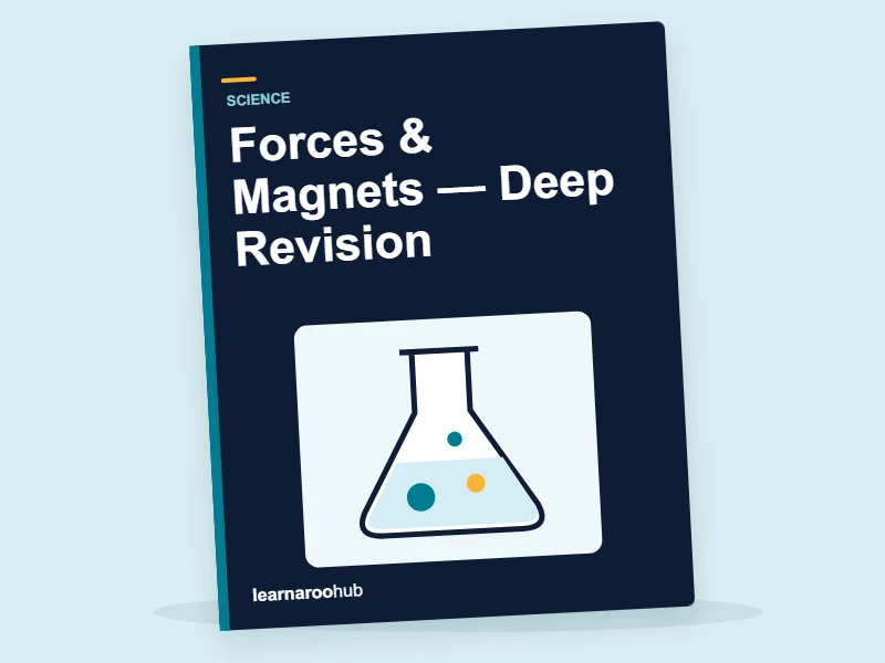 KS2 Science: Forces & Magnets — Deep Revision — activity book cover