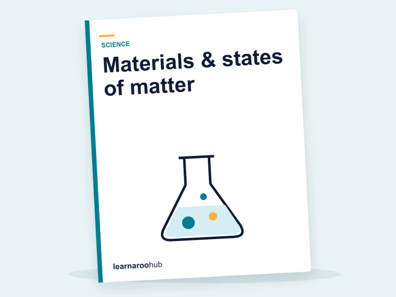KS2 Science — Module 4: Materials & states of matter — e-learning module cover