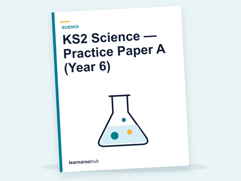 KS2 Science — Practice Paper A (Year 6) — mock practice paper cover