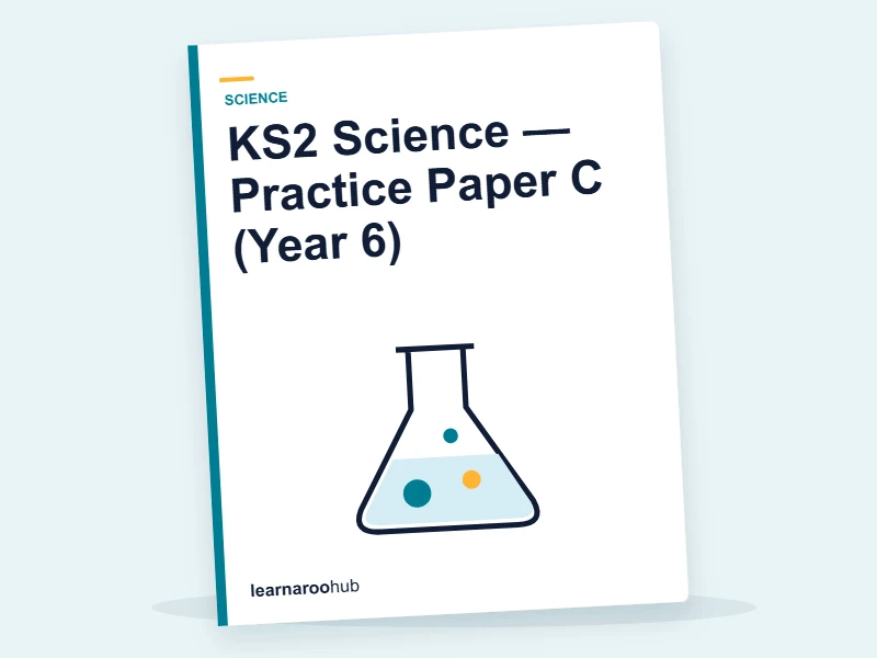KS2 Science — Practice Paper C (Year 6) — mock practice paper cover