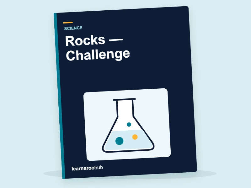 KS2 Science: Rocks — Challenge — activity book cover