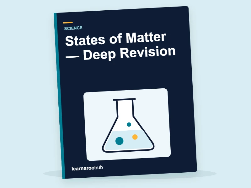 KS2 Science: States of Matter — Deep Revision — activity book cover