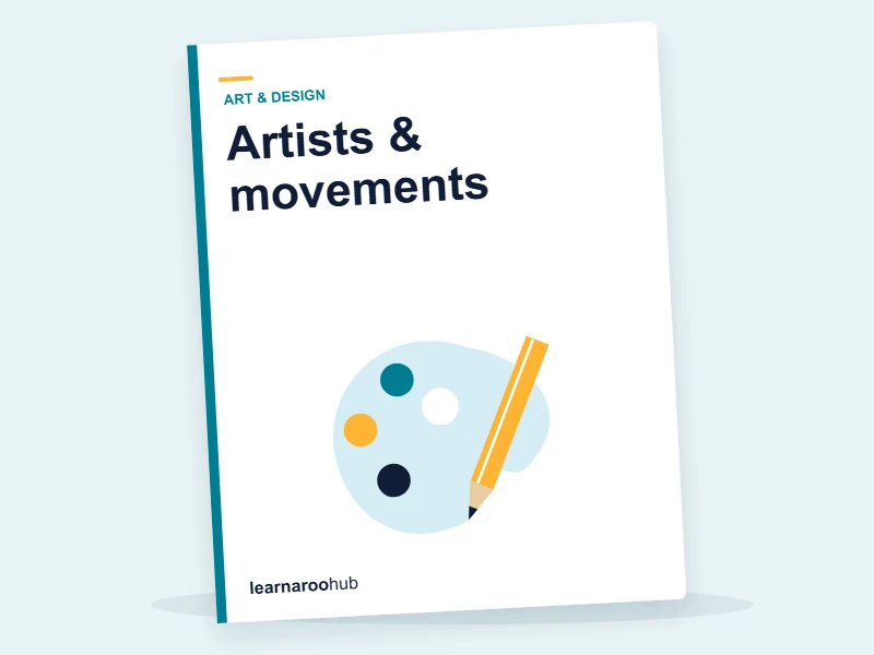 KS3 Art & Design — Module 4: Artists & movements — e-learning module cover