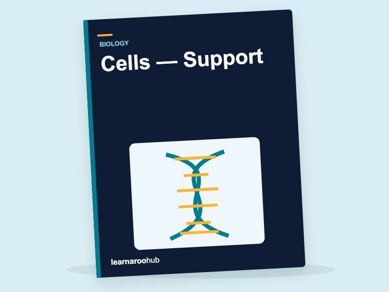KS3 Biology: Cells — Support — activity book cover