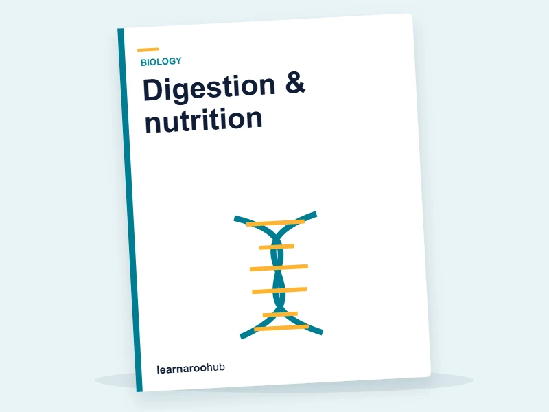KS3 Biology — Module 2: Digestion & nutrition — e-learning module cover