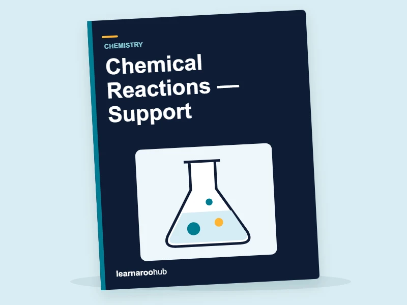 KS3 Chemistry: Chemical Reactions — Support — activity book cover