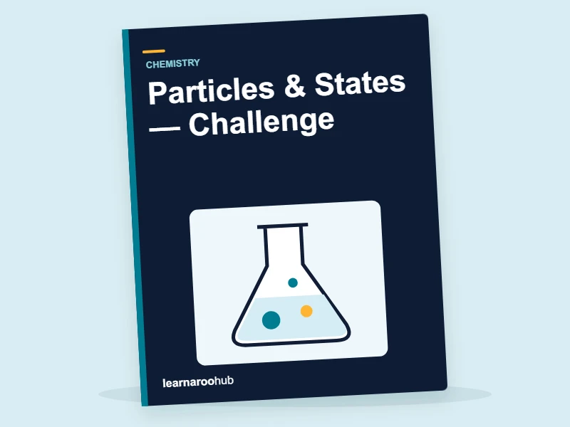 KS3 Chemistry: Particles & States — Challenge — activity book cover