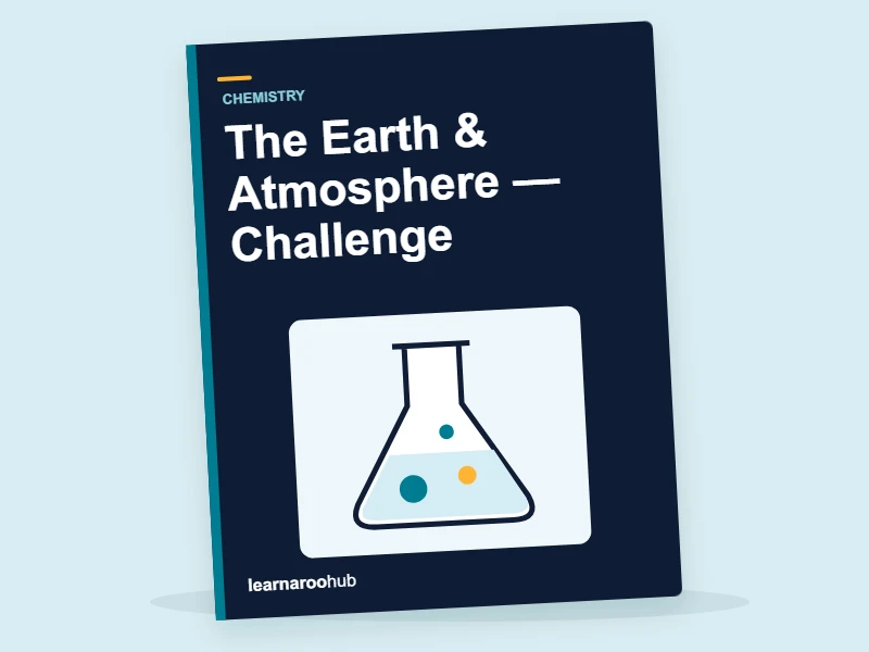 KS3 Chemistry: The Earth & Atmosphere — Challenge — activity book cover