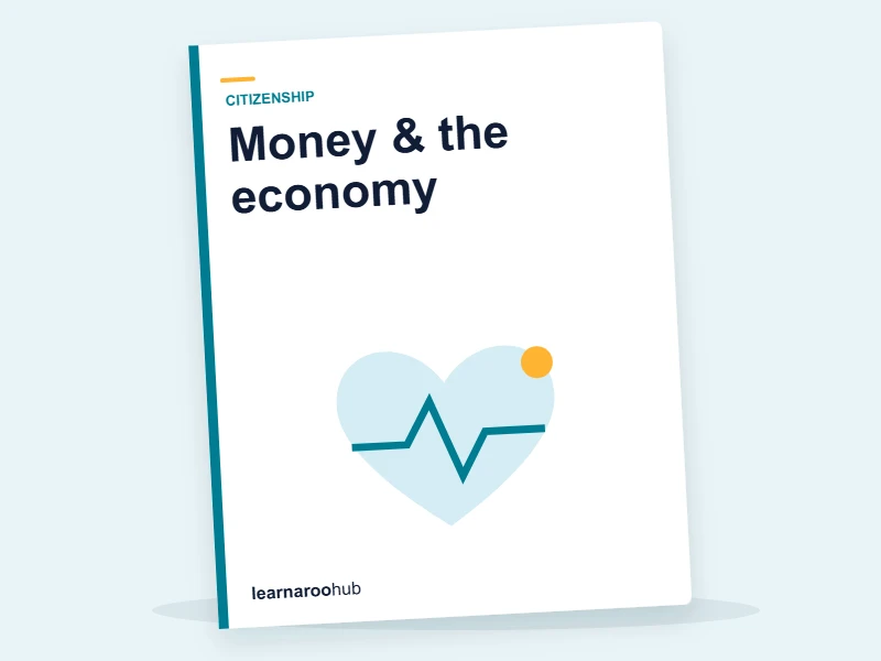 KS3 Citizenship — Module 4: Money & the economy — e-learning module cover
