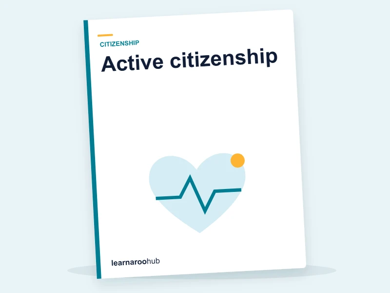 KS3 Citizenship — Module 6: Active citizenship — e-learning module cover