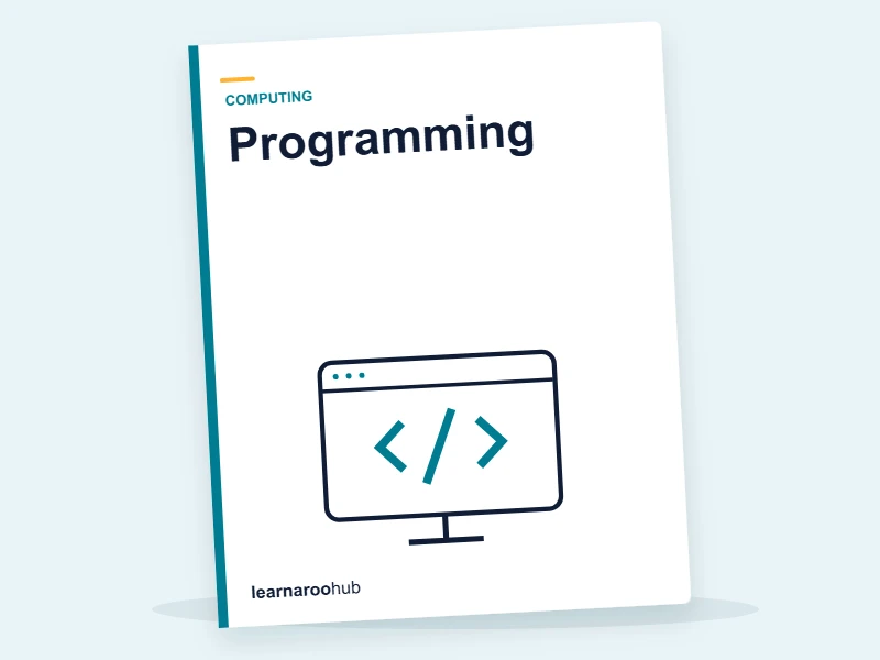 KS3 Computing — Module 4: Programming — e-learning module cover