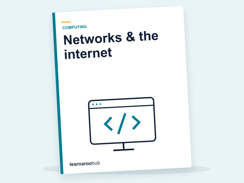 KS3 Computing — Module 5: Networks & the internet — e-learning module cover