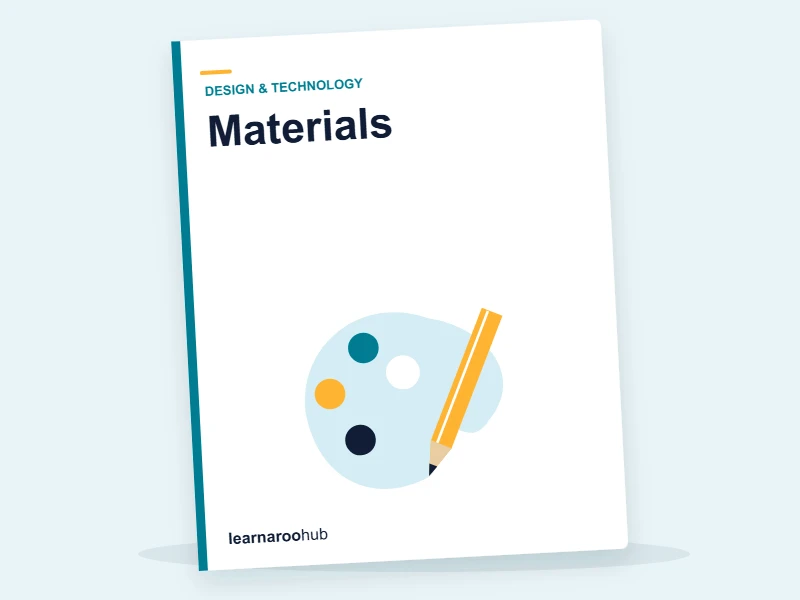 KS3 D&T — Module 2: Materials — e-learning module cover