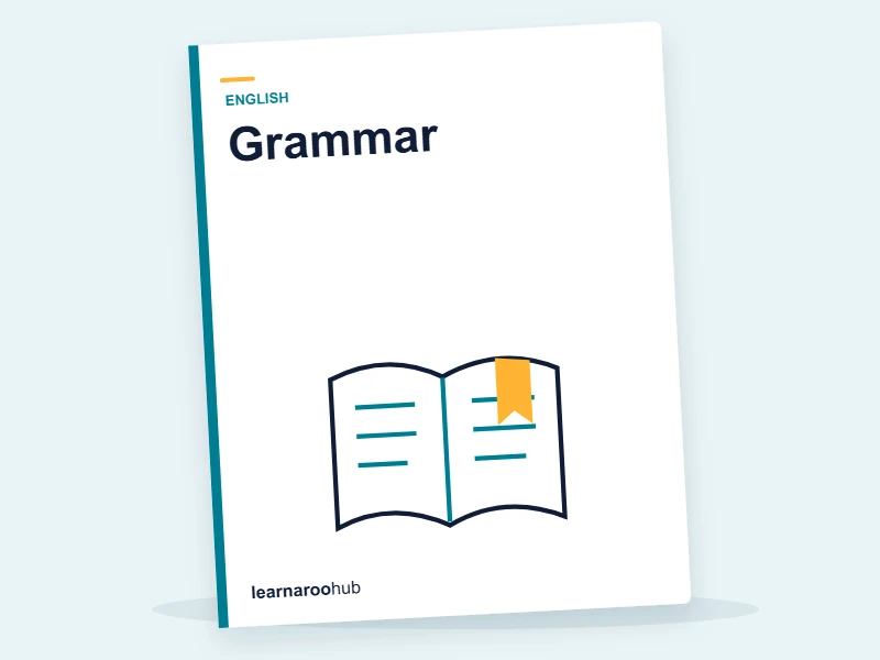 KS3 English — Module 3: Grammar — e-learning module cover