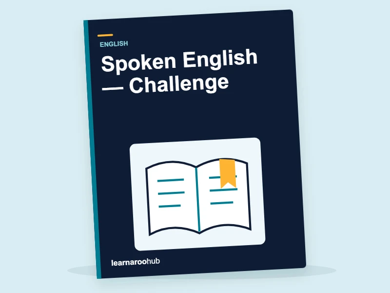 KS3 English: Spoken English — Challenge — activity book cover