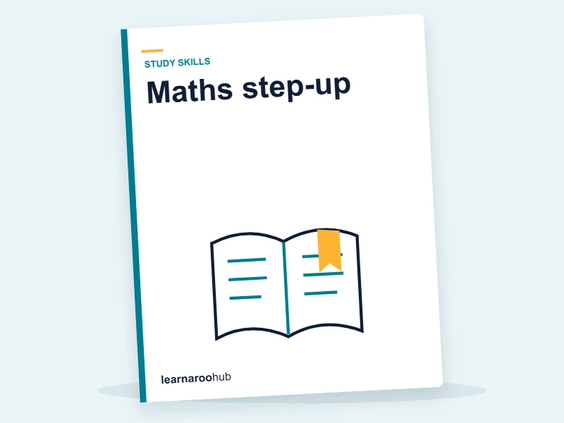 KS3→GCSE Bridging — Module 3: Maths step-up — e-learning module cover