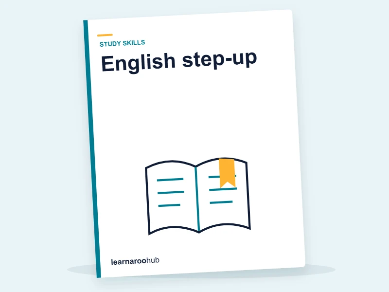 KS3→GCSE Bridging — Module 4: English step-up — e-learning module cover