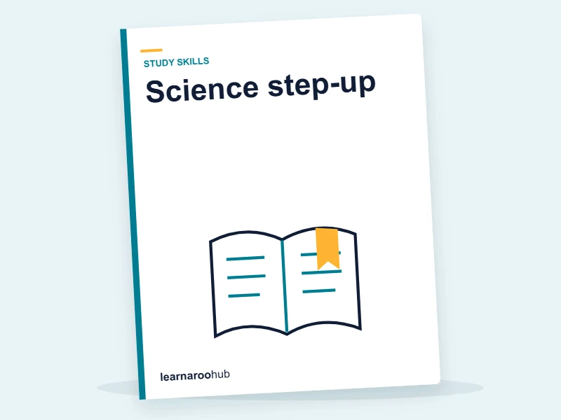 KS3→GCSE Bridging — Module 5: Science step-up — e-learning module cover