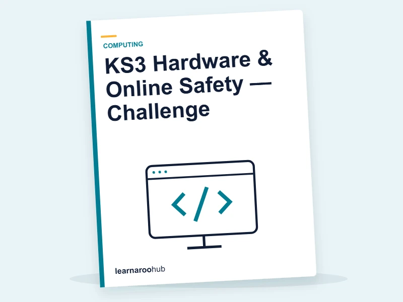 KS3 Hardware & Online Safety — Challenge — quiz cover