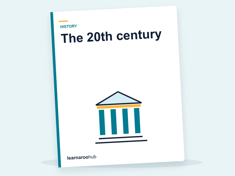 KS3 History — Module 6: The 20th century — e-learning module cover