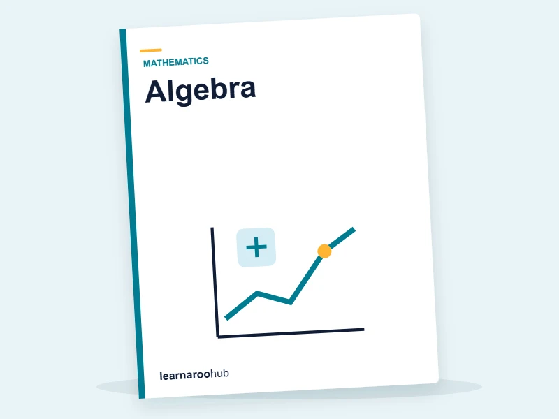 KS3 Maths — Module 4: Algebra — e-learning module cover