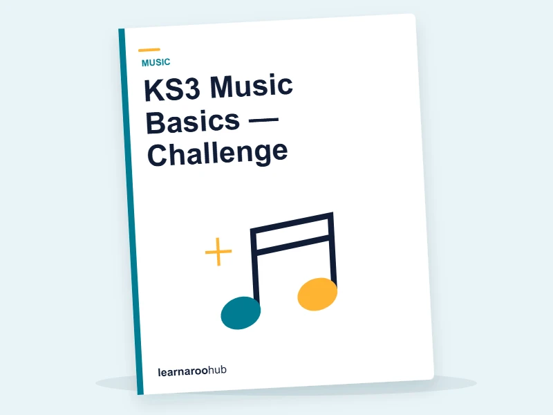 KS3 Music Basics — Challenge — quiz cover