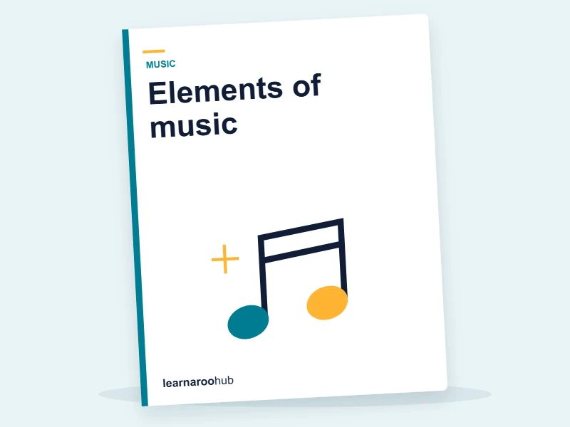 KS3 Music — Module 1: Elements of music — e-learning module cover