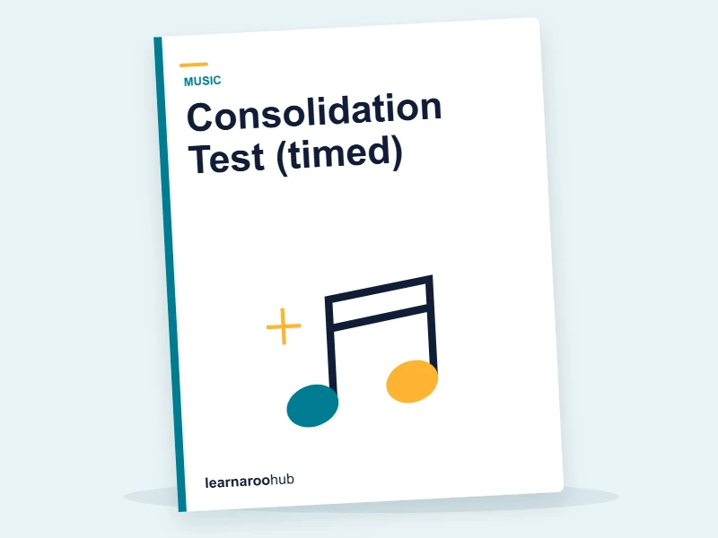KS3 Music (Years 7-9) — Gated Series — Module 7: Consolidation Test (timed) — quiz cover
