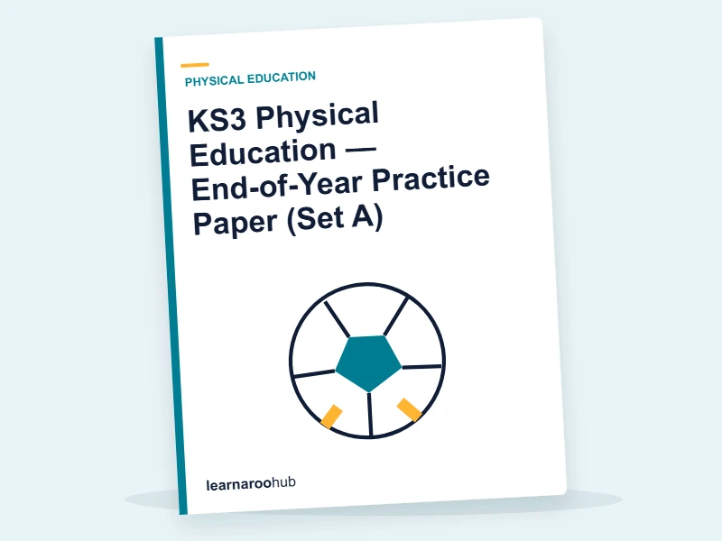 KS3 Physical Education — End-of-Year Practice Paper (Set A) — mock practice paper cover