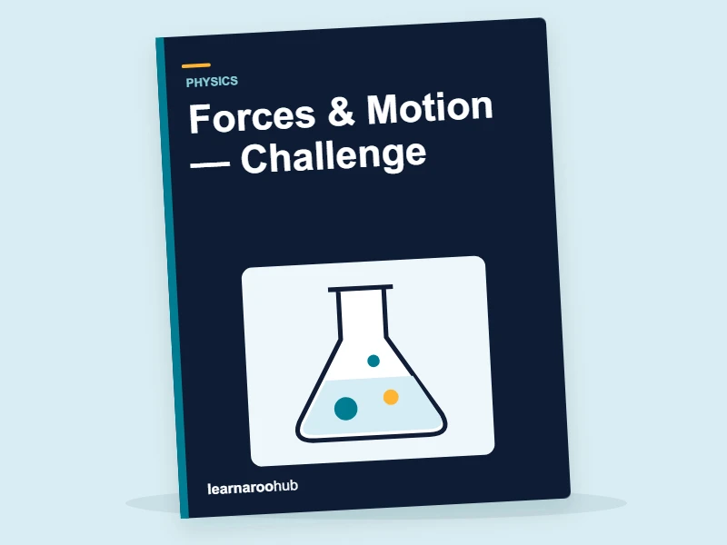 KS3 Physics: Forces & Motion — Challenge — activity book cover