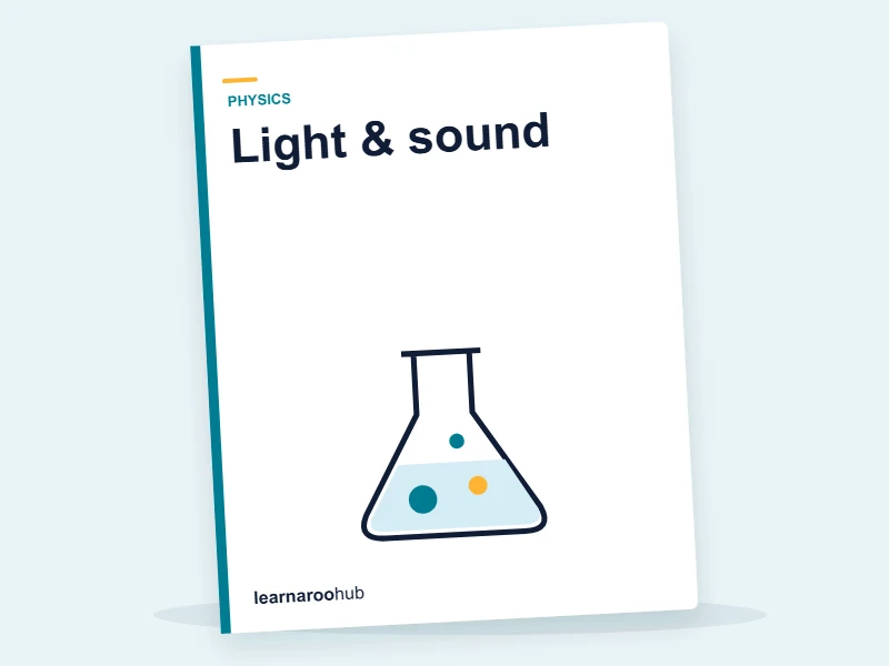 KS3 Physics — Module 4: Light & sound — e-learning module cover