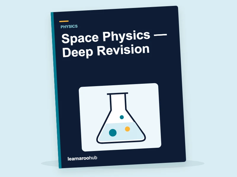 KS3 Physics: Space Physics — Deep Revision — activity book cover