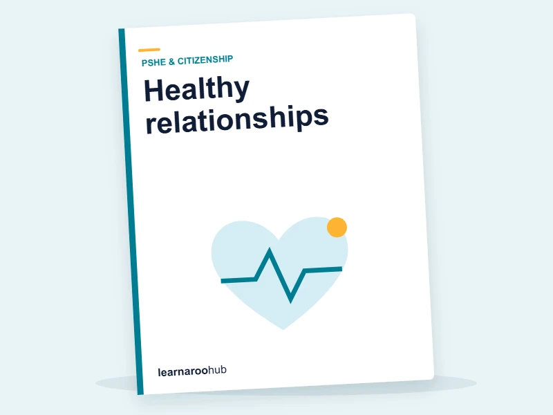 KS3 PSHE & RSE — Module 1: Healthy relationships — e-learning module cover