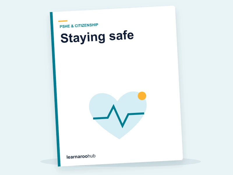 KS3 PSHE & RSE — Module 3: Staying safe — e-learning module cover