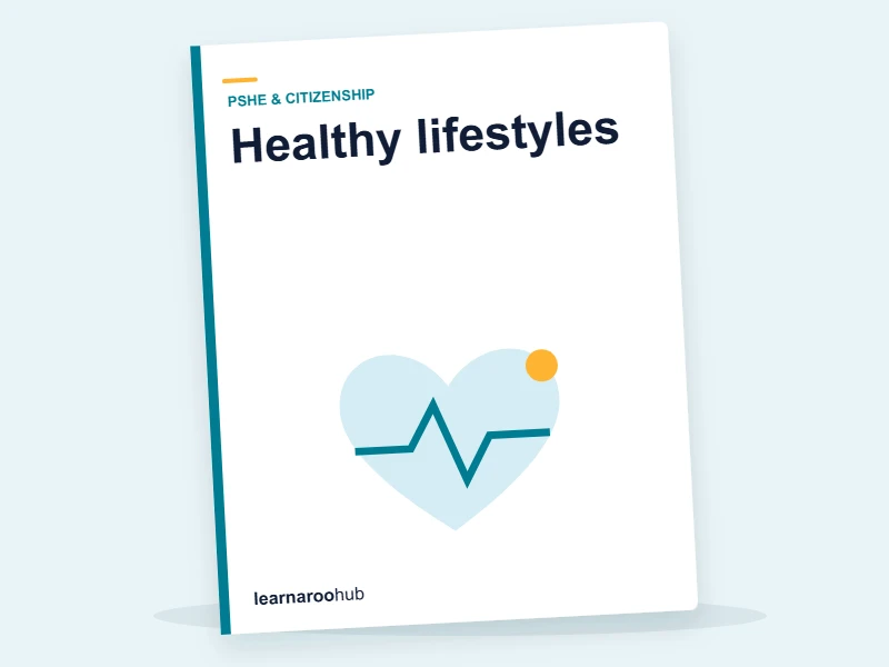 KS3 PSHE & RSE — Module 4: Healthy lifestyles — e-learning module cover