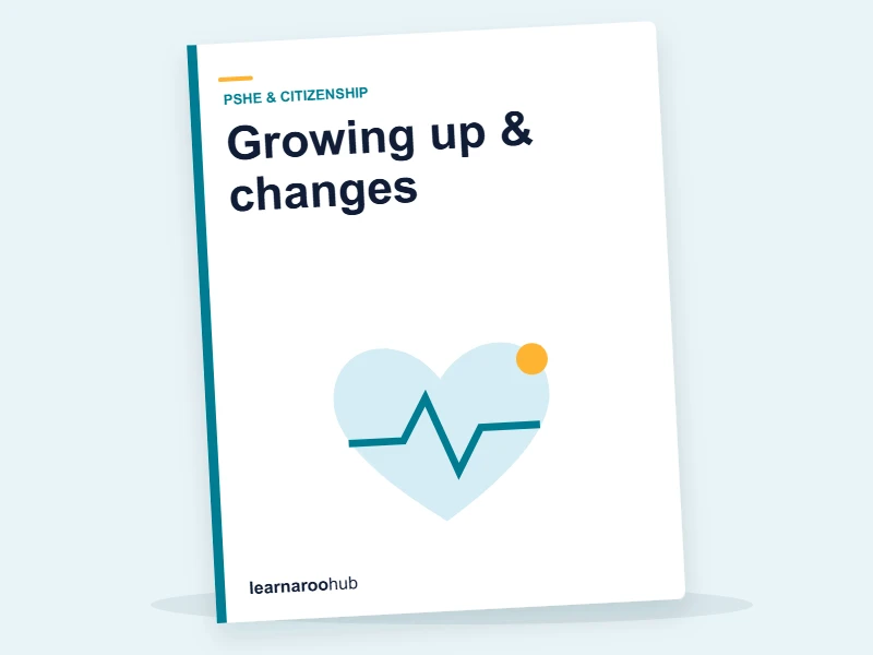 KS3 PSHE & RSE — Module 6: Growing up & changes — e-learning module cover