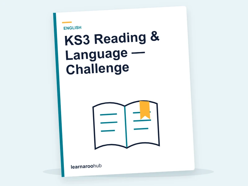 KS3 Reading & Language — Challenge — quiz cover
