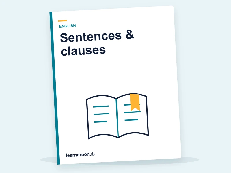 KS3 SPaG — Module 2: Sentences & clauses — e-learning module cover