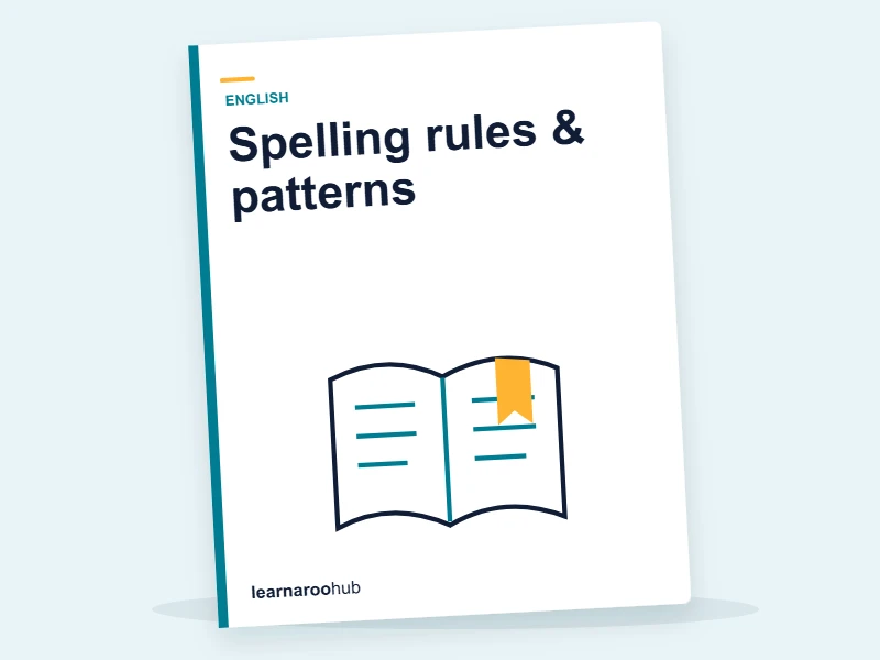 KS3 SPaG — Module 4: Spelling rules & patterns — e-learning module cover