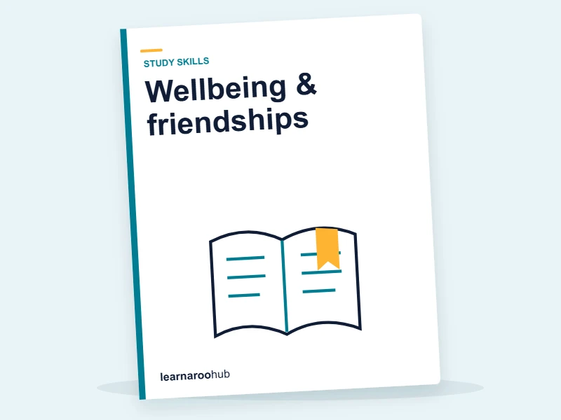 KS3 Transition — Module 6: Wellbeing & friendships — e-learning module cover