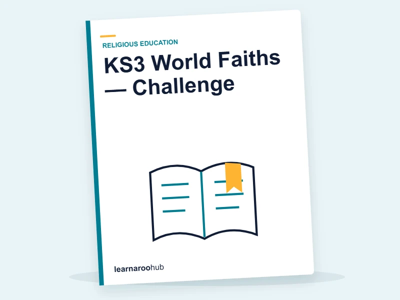 KS3 World Faiths — Challenge — quiz cover